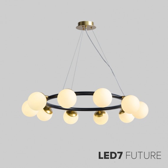 Loft Industry Modern - iX Circle Chandelier